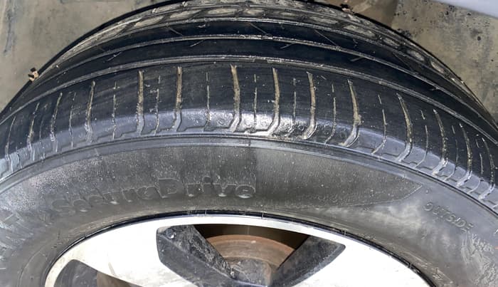 2018 Tata NEXON XZ PLUS DIESEL, Diesel, Manual, 98,569 km, Left Front Tyre Tread
