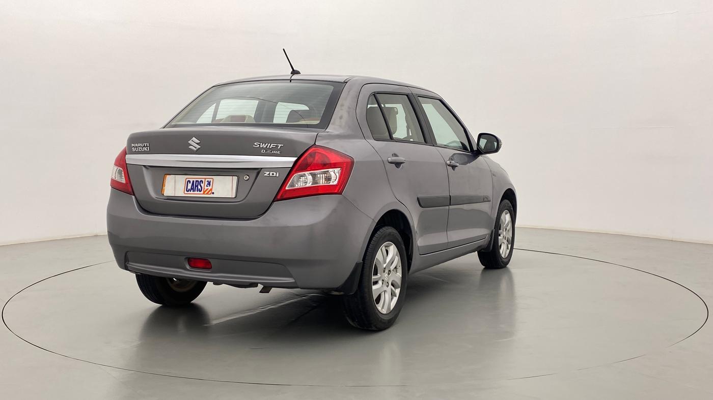 2013 Maruti Swift Dzire ZDI, Diesel, Manual, 87,642 km, Right Back Diagonal