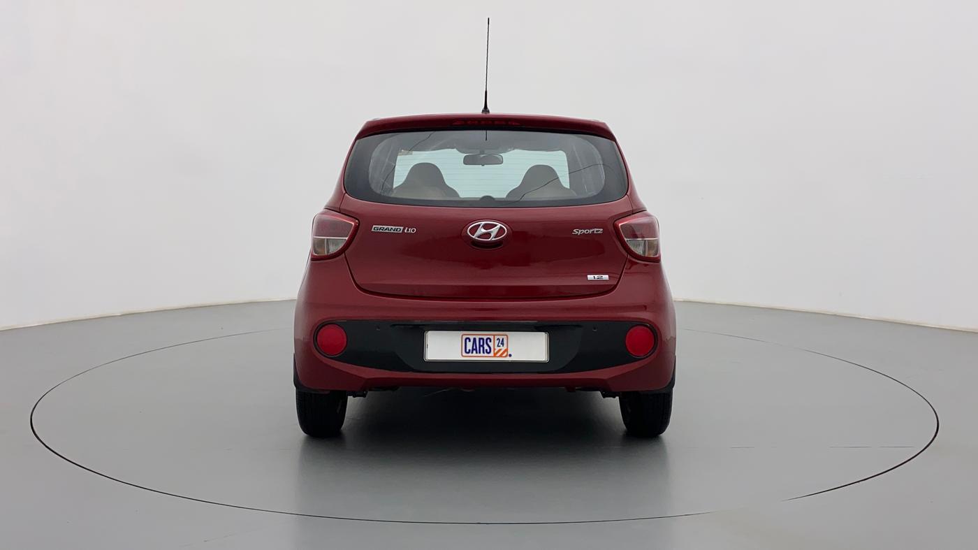 2017 Hyundai Grand i10 SPORTZ 1.2 KAPPA VTVT, Petrol, Manual, 31,463 km, Back/Rear