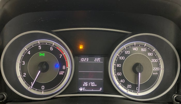 2020 Maruti Dzire ZXI, Petrol, Manual, 26,207 km, Odometer Image