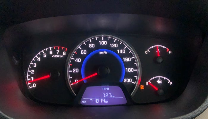 2013 Hyundai Grand i10 MAGNA 1.2 KAPPA VTVT, Petrol, Manual, 71,804 km, Odometer Image