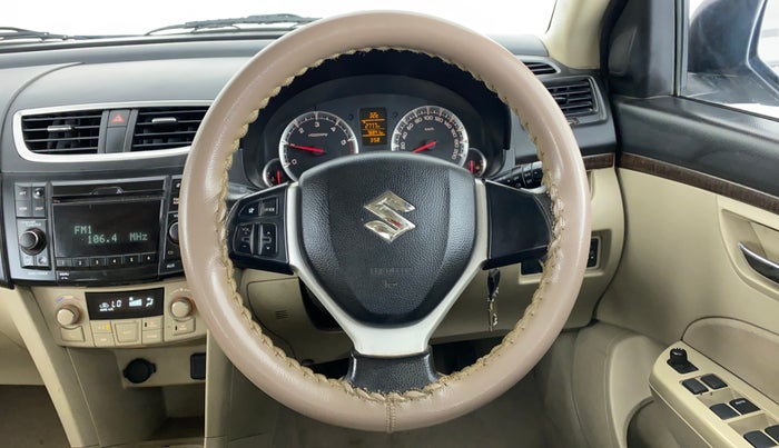 2014 Maruti Swift Dzire ZDI, Diesel, Manual, 76,932 km, Steering Wheel Close Up