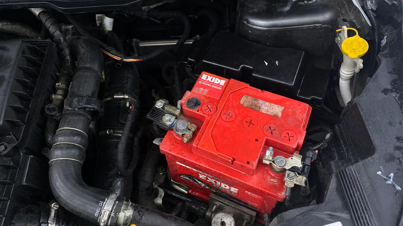2021 Tata NEXON XZA PLUS (O) DIESEL, Diesel, Automatic, 53,283 km, Engine View - Left