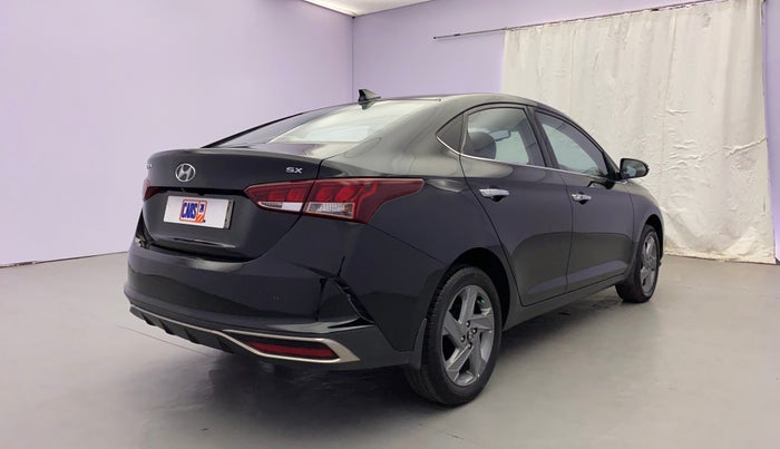 2021 Hyundai Verna SX 1.5 VTVT IVT, Petrol, Automatic, 40,261 km, Right Back Diagonal