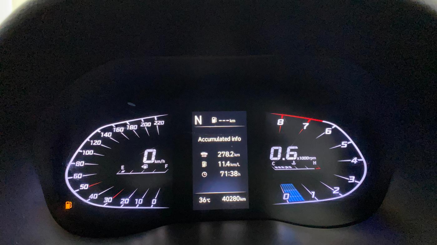 2021 Hyundai Verna SX 1.5 VTVT IVT, Petrol, Automatic, 40,261 km, Odometer Image