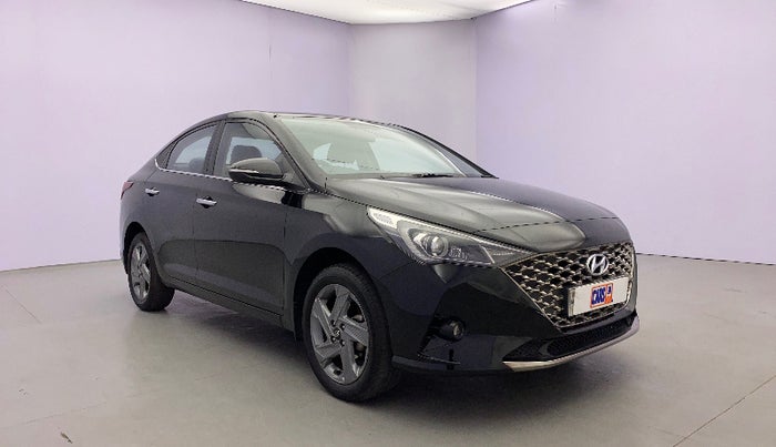 2021 Hyundai Verna SX 1.5 VTVT IVT, Petrol, Automatic, 40,261 km, Right Front Diagonal