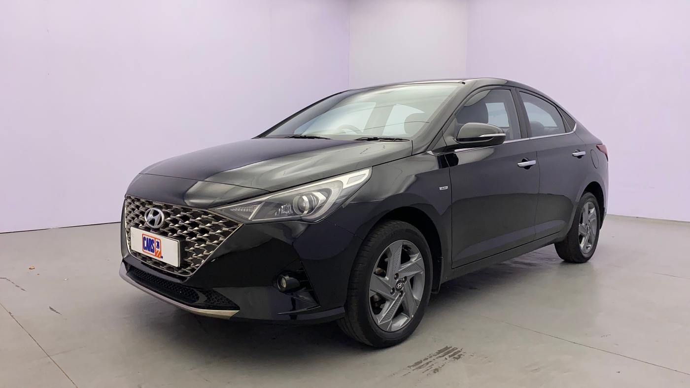 2021 Hyundai Verna SX 1.5 VTVT IVT, Petrol, Automatic, 40,261 km, Left Front Diagonal
