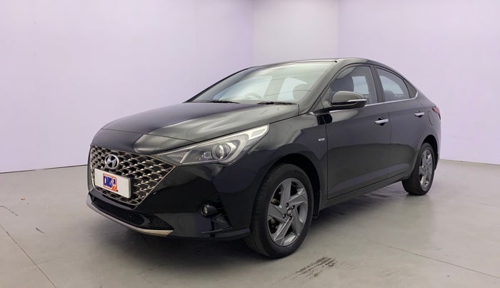 2021 Hyundai Verna SX 1.5 VTVT IVT, Petrol, Automatic, 40,261 km, Left Front Diagonal