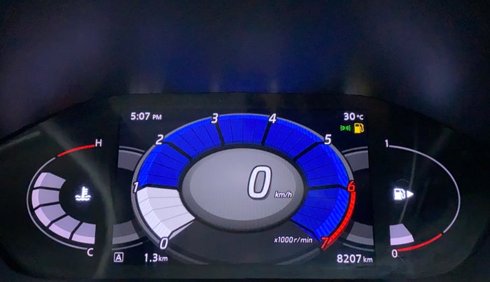 2021 Nissan MAGNITE XV PRIMIUM MT, Petrol, Manual, 8,345 km, Odometer Image