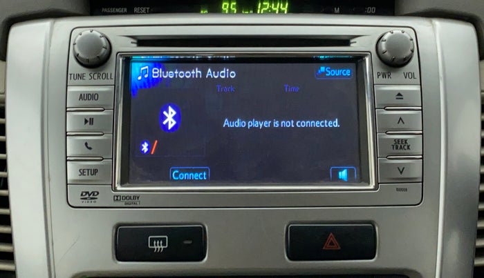 2013 Toyota Innova 2.5 VX 7 STR BS IV, Diesel, Manual, 1,02,551 km, Infotainment System