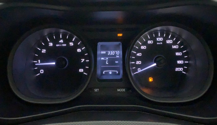 2018 Tata NEXON KRAZ MT PETROL, Petrol, Manual, 33,069 km, Odometer Image