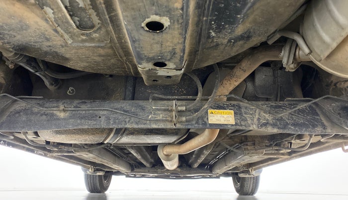 2013 Maruti Ritz VXI, Petrol, Manual, 66,713 km, Rear Underbody