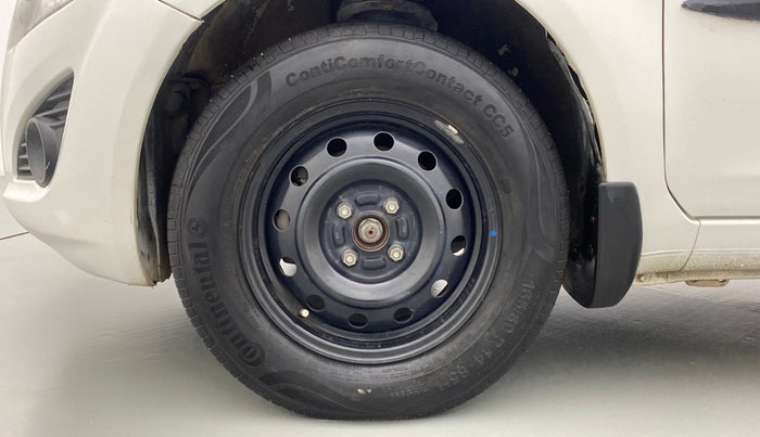 2013 Maruti Ritz VXI, Petrol, Manual, 66,713 km, Left Front Wheel