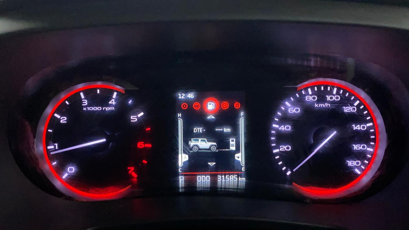 2023 Mahindra Thar LX P 2WD AT HT, Petrol, Automatic, 31,585 km, Odometer Image