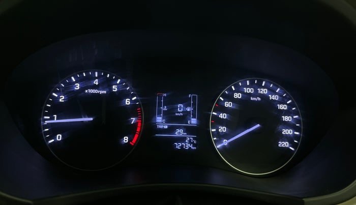 2015 Hyundai Elite i20 SPORTZ 1.2 (O), CNG, Manual, 72,732 km, Odometer Image