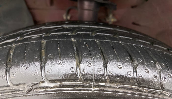 2017 Nissan Micra XV CVT, Petrol, Automatic, 39,064 km, Left Front Tyre Tread