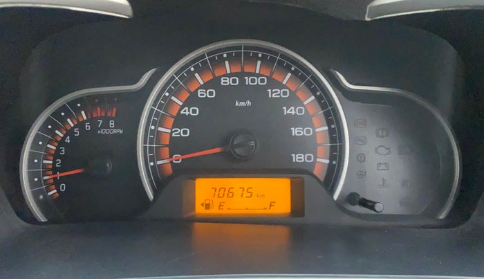 2014 Maruti Alto K10 VXI, Petrol, Manual, 70,639 km, Odometer Image