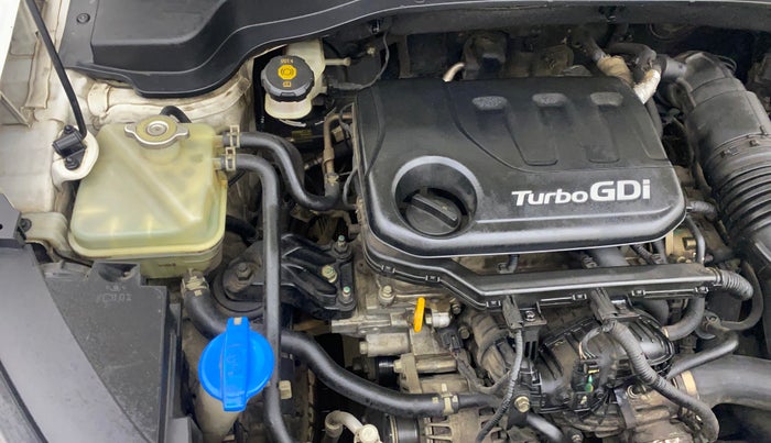 2020 KIA SONET HTX 1.0 IMT, Petrol, Manual, 1,04,558 km, Engine View - Right