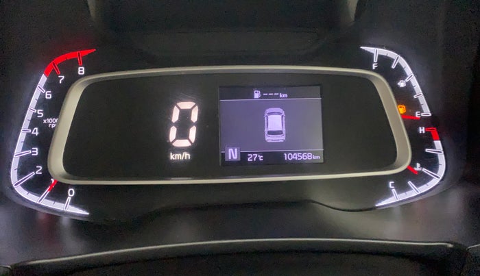 2020 KIA SONET HTX 1.0 IMT, Petrol, Manual, 1,04,558 km, Odometer Image