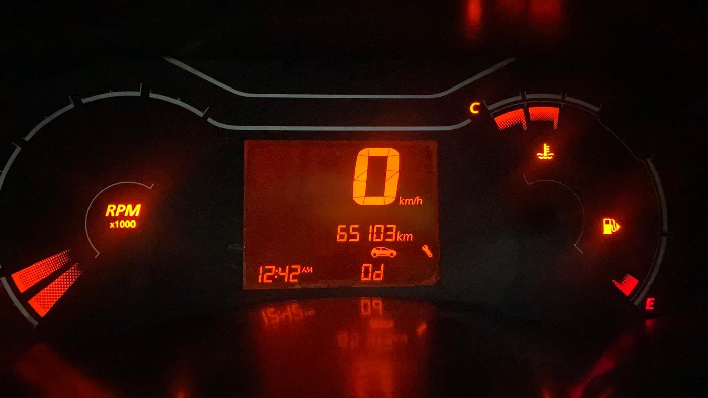 2020 Renault TRIBER RXZ, Petrol, Manual, 65,134 km, Odometer Image