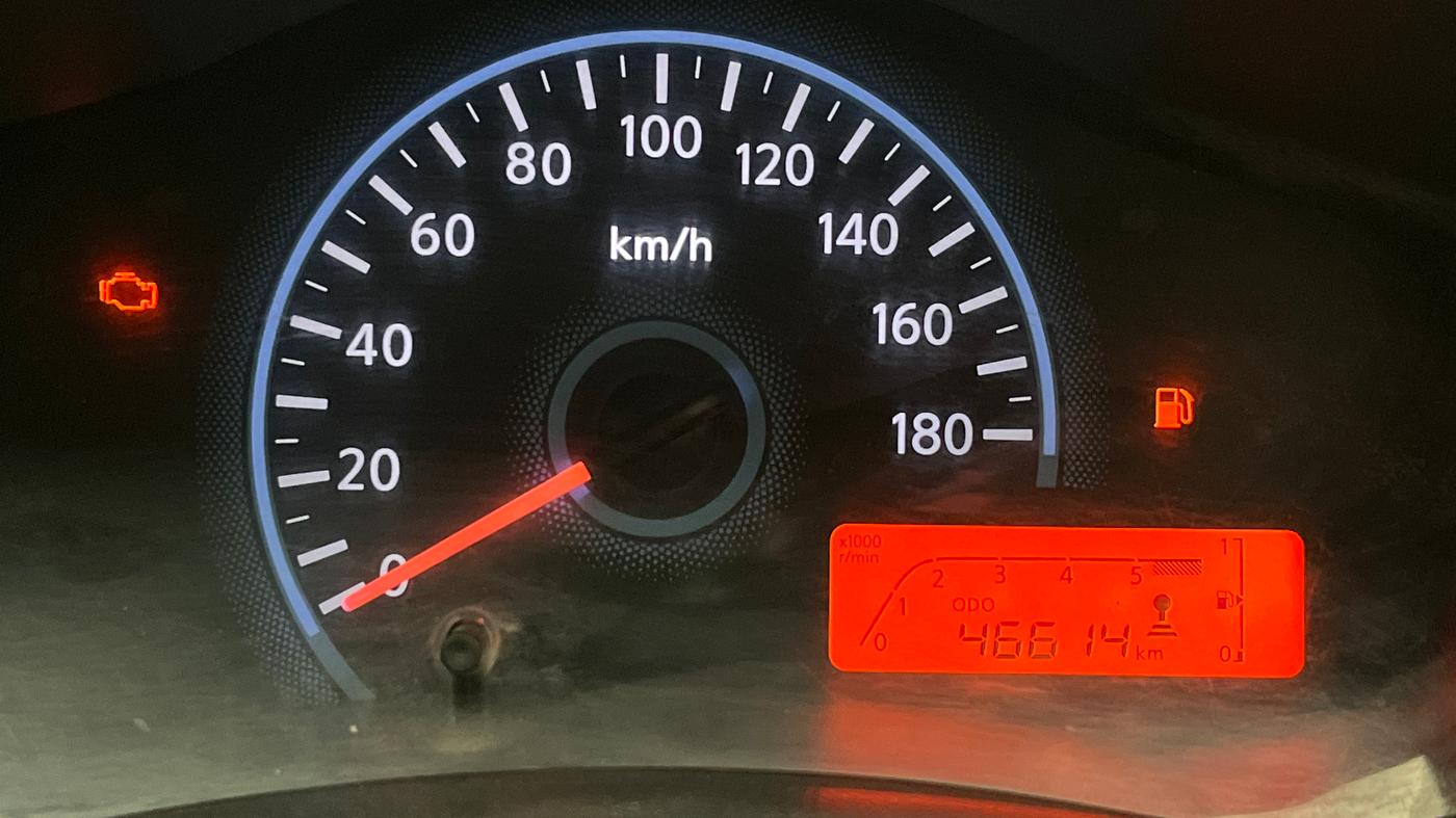 2018 Datsun Redi Go T (O), Petrol, Manual, 46,611 km, Odometer Image