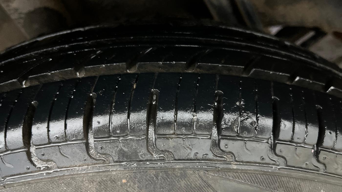 2018 Datsun Redi Go T (O), Petrol, Manual, 46,611 km, Right Rear Tyre Tread