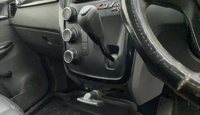 2018 Mahindra KUV 100 NXT K2 P 6 STR, Petrol, Manual, 78,861 km, Gear Lever