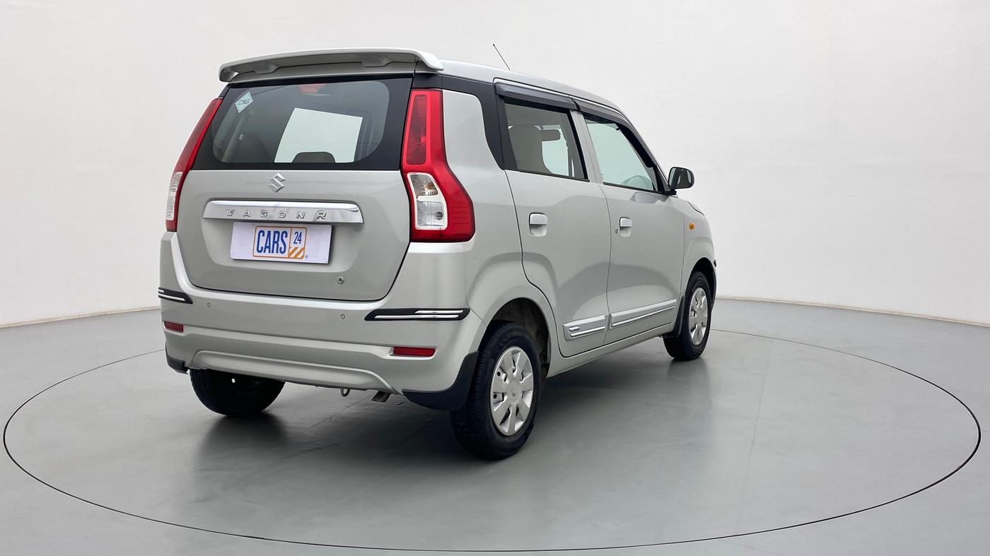 2021 Maruti New Wagon-R LXI CNG 1.0 L, CNG, Manual, 18,687 km, Right Back Diagonal