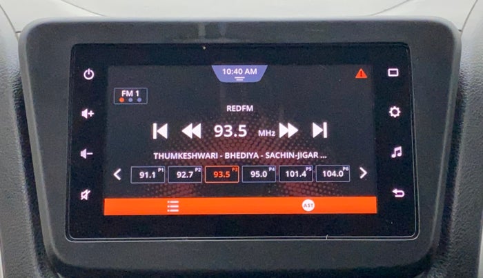 2022 Maruti New Wagon-R ZXI 1.2, Petrol, Manual, 29,074 km, Infotainment System