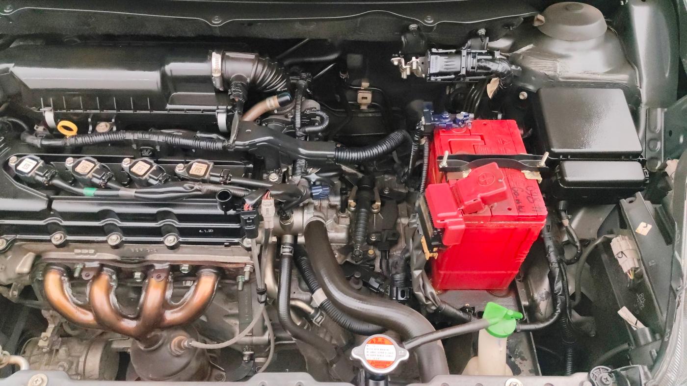 2020 Toyota Glanza V CVT, Petrol, Automatic, 70,863 km, Engine View - Left