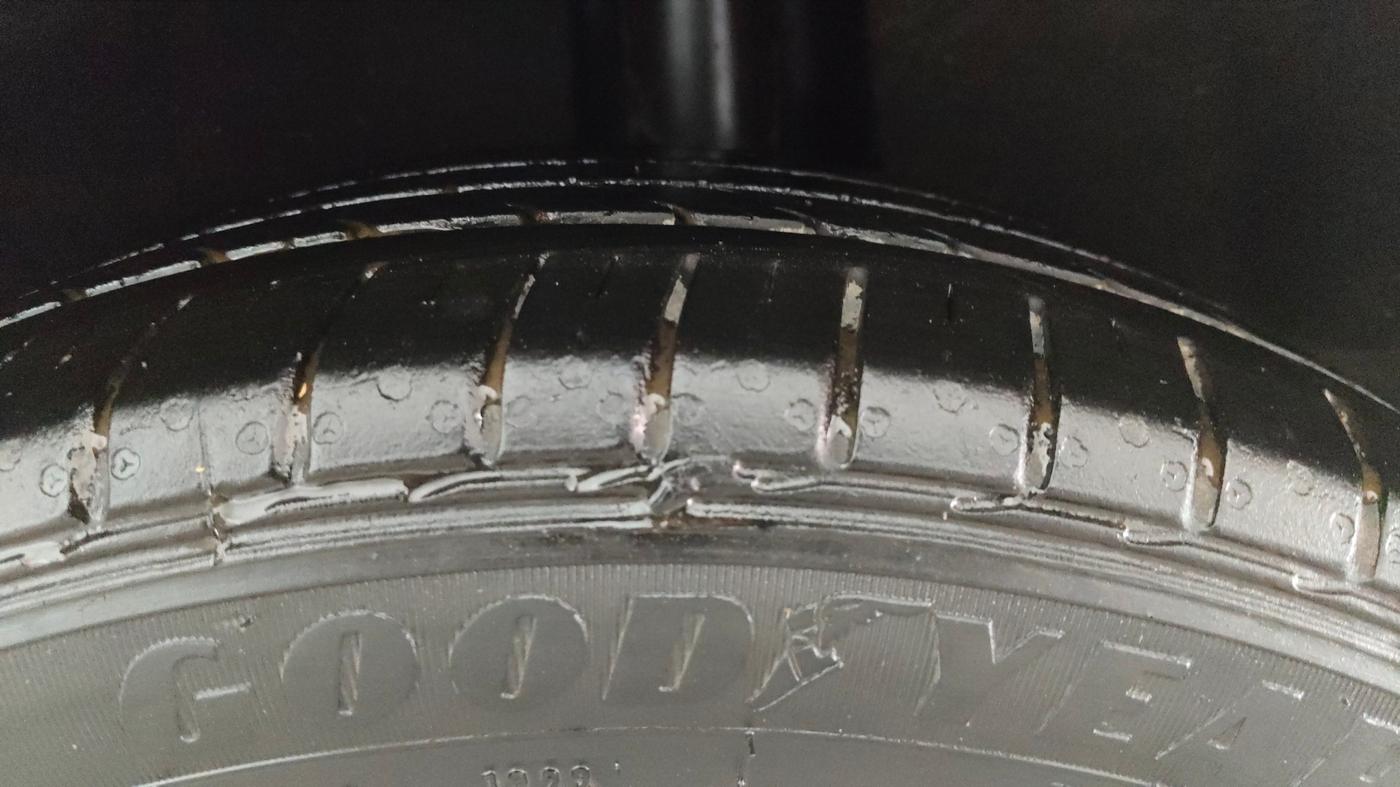 2020 Toyota Glanza V CVT, Petrol, Automatic, 70,863 km, Left Rear Tyre Tread