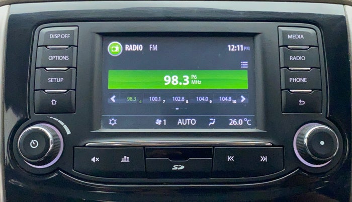 2016 Tata Zest XT RT, Petrol, Manual, 41,657 km, Infotainment System