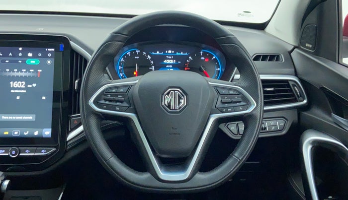 2020 MG HECTOR SHARP DCT PETROL, Petrol, Automatic, 10,089 km, Steering Wheel Close Up