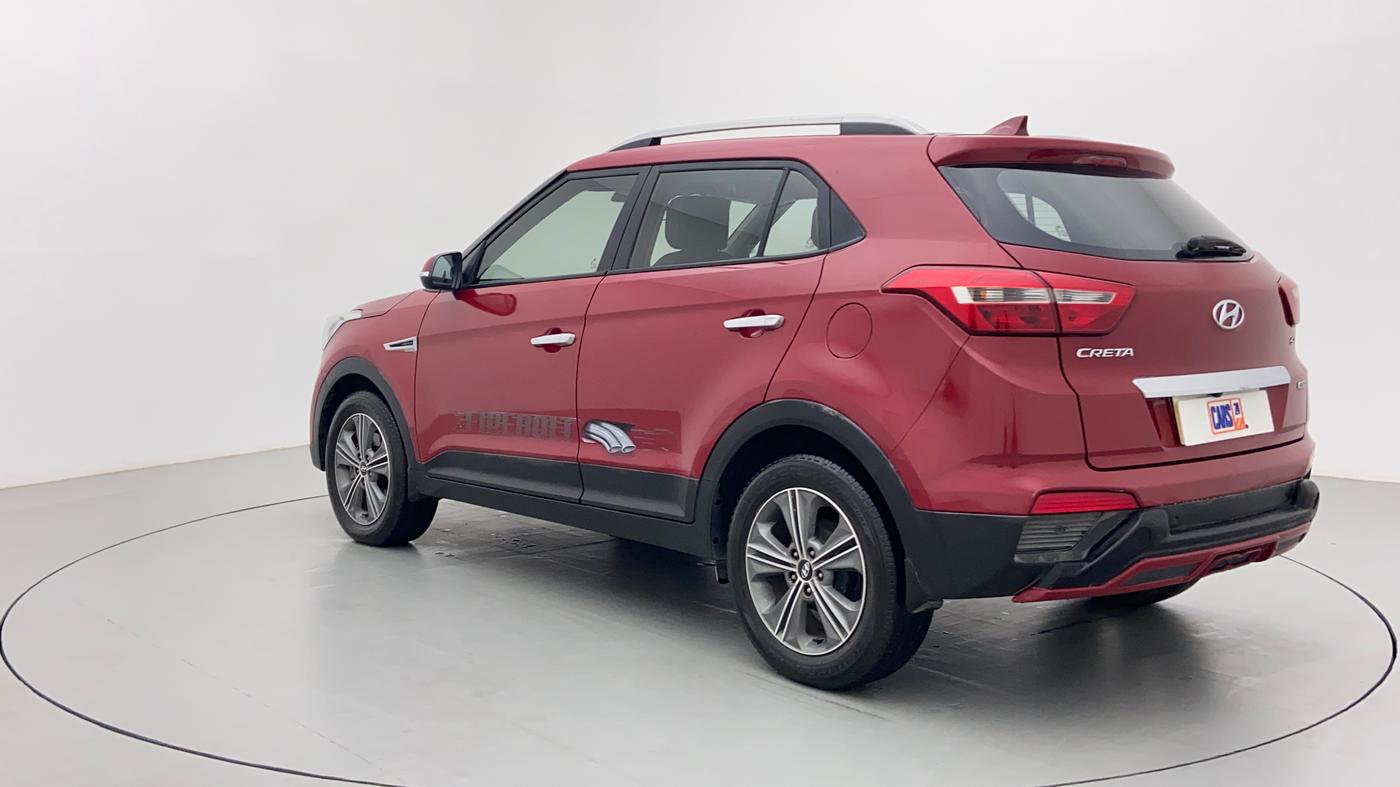 2016 Hyundai Creta 1.6 SX PLUS AUTO PETROL, Petrol, Automatic, 54,700 km, Left Back Diagonal (45- Degree) View