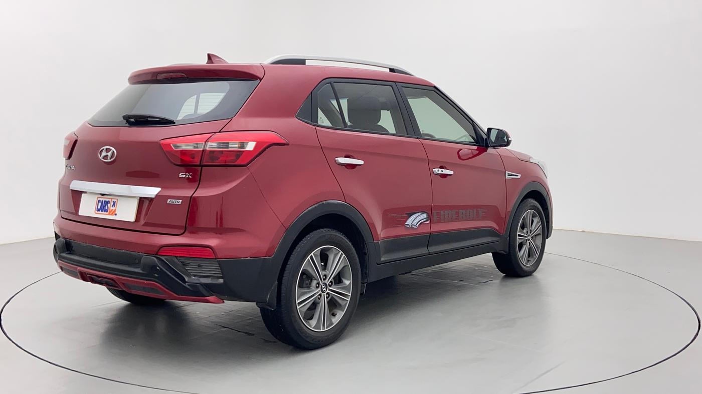 2016 Hyundai Creta 1.6 SX PLUS AUTO PETROL, Petrol, Automatic, 54,700 km, Right Back Diagonal (45- Degree) View