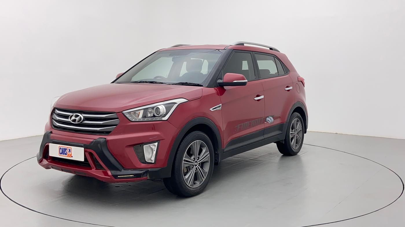 2016 Hyundai Creta 1.6 SX PLUS AUTO PETROL, Petrol, Automatic, 54,700 km, Left Front Diagonal (45- Degree) View