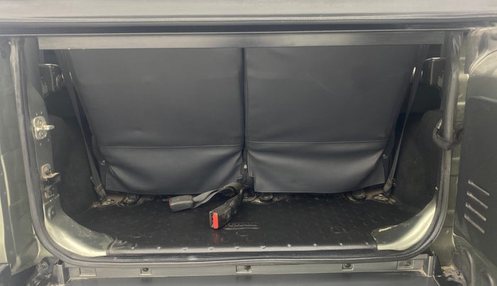 2021 Mahindra Thar LX D 4WD AT CONVERTIBLE, Diesel, Automatic, 99,439 km, Boot Inside