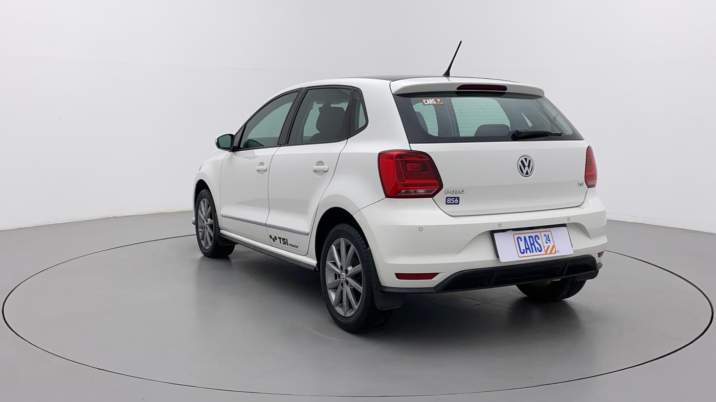 2020 Volkswagen Polo HIGHLINE PLUS 1.0L TSI, Petrol, Manual, 48,043 km, Left Back Diagonal