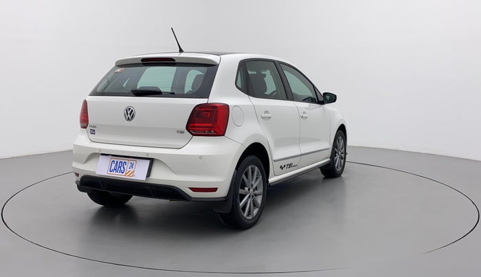 2020 Volkswagen Polo HIGHLINE PLUS 1.0L TSI, Petrol, Manual, 48,043 km, Right Back Diagonal