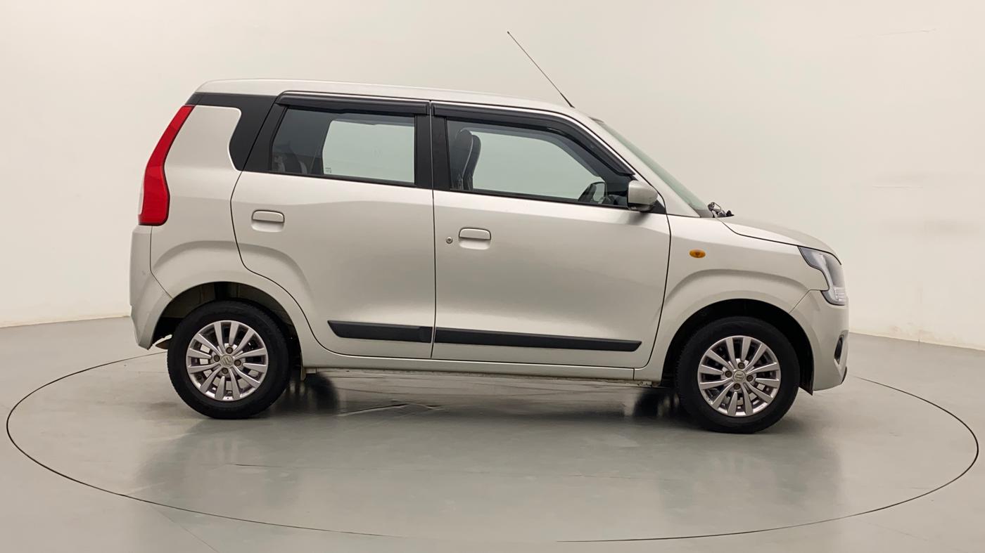2019 Maruti New Wagon-R VXI (O) 1.2 AMT, Petrol, Automatic, 43,764 km, Right Side View