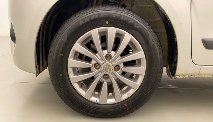 2019 Maruti New Wagon-R VXI (O) 1.2 AMT, Petrol, Automatic, 43,764 km, Left Front Wheel