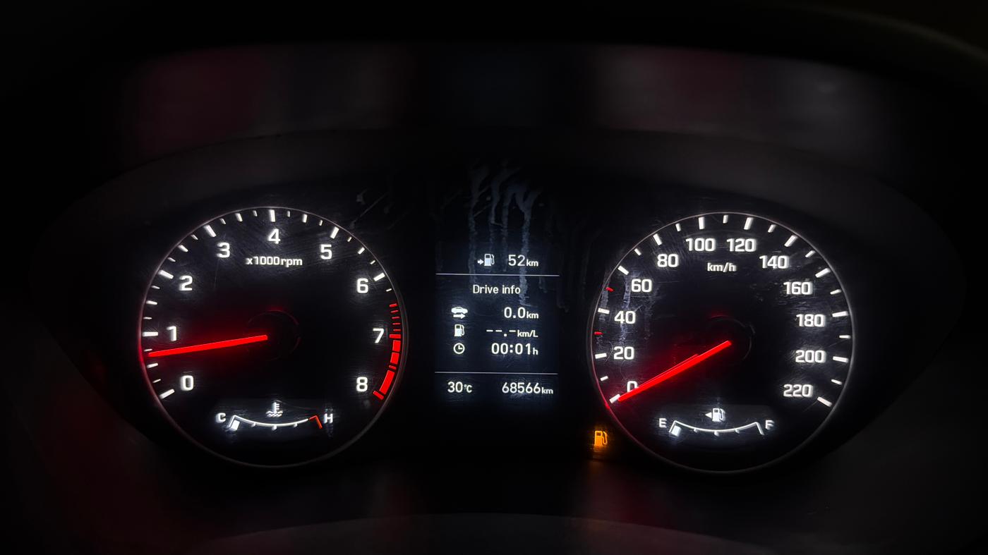 2019 Hyundai Elite i20 ASTA 1.2 (O), Petrol, Manual, 68,566 km, Odometer Image