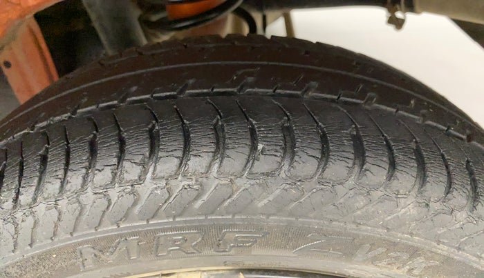 2015 Maruti Alto K10 VXI AMT, Petrol, Automatic, 18,984 km, Left Rear Tyre Tread