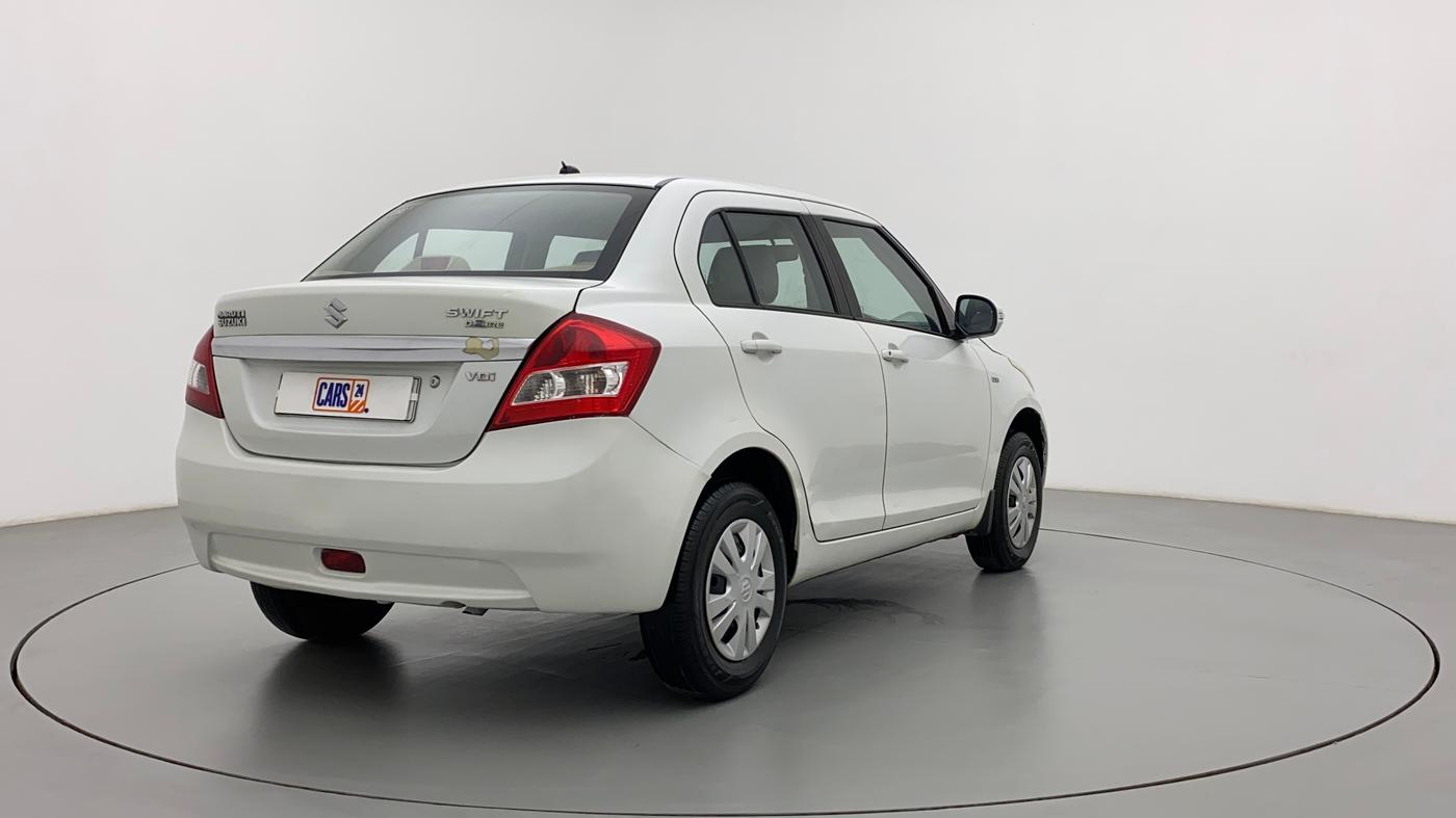 2012 Maruti Swift Dzire VDI, Diesel, Manual, 72,940 km, Right Back Diagonal