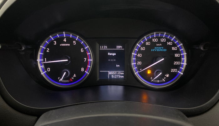 2021 Maruti S Cross ZETA 1.5, Petrol, Manual, 51,273 km, Odometer Image