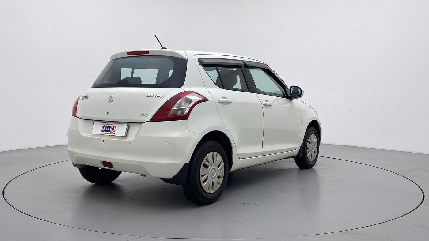 2014 Maruti Swift VXI D, Petrol, Manual, 70,958 km, Right Back Diagonal