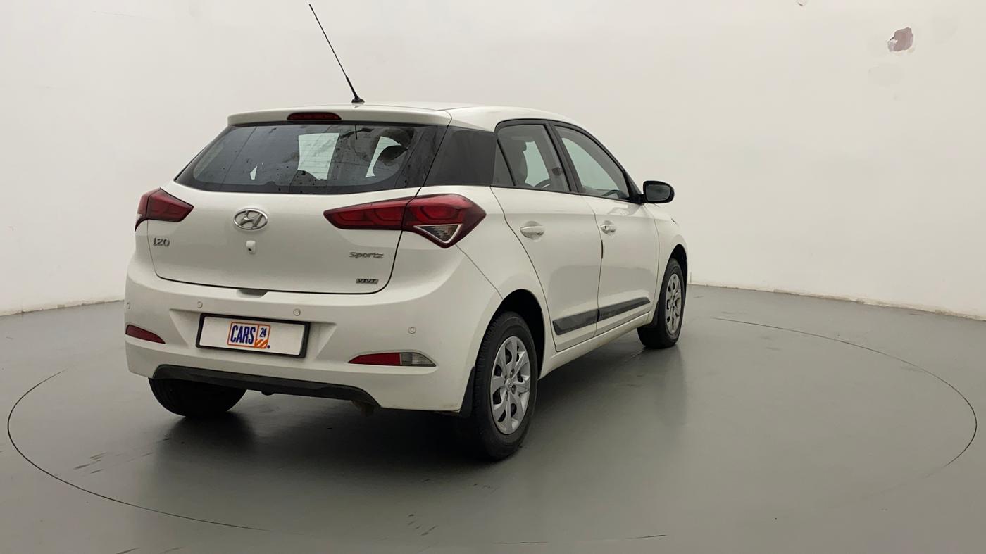 2015 Hyundai Elite i20 SPORTZ 1.2, Petrol, Manual, 50,245 km, Right Back Diagonal