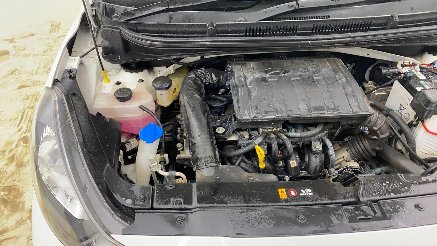 2025 Hyundai AURA SX 1.2 CNG, CNG, Manual, 12,818 km, Engine View - Right