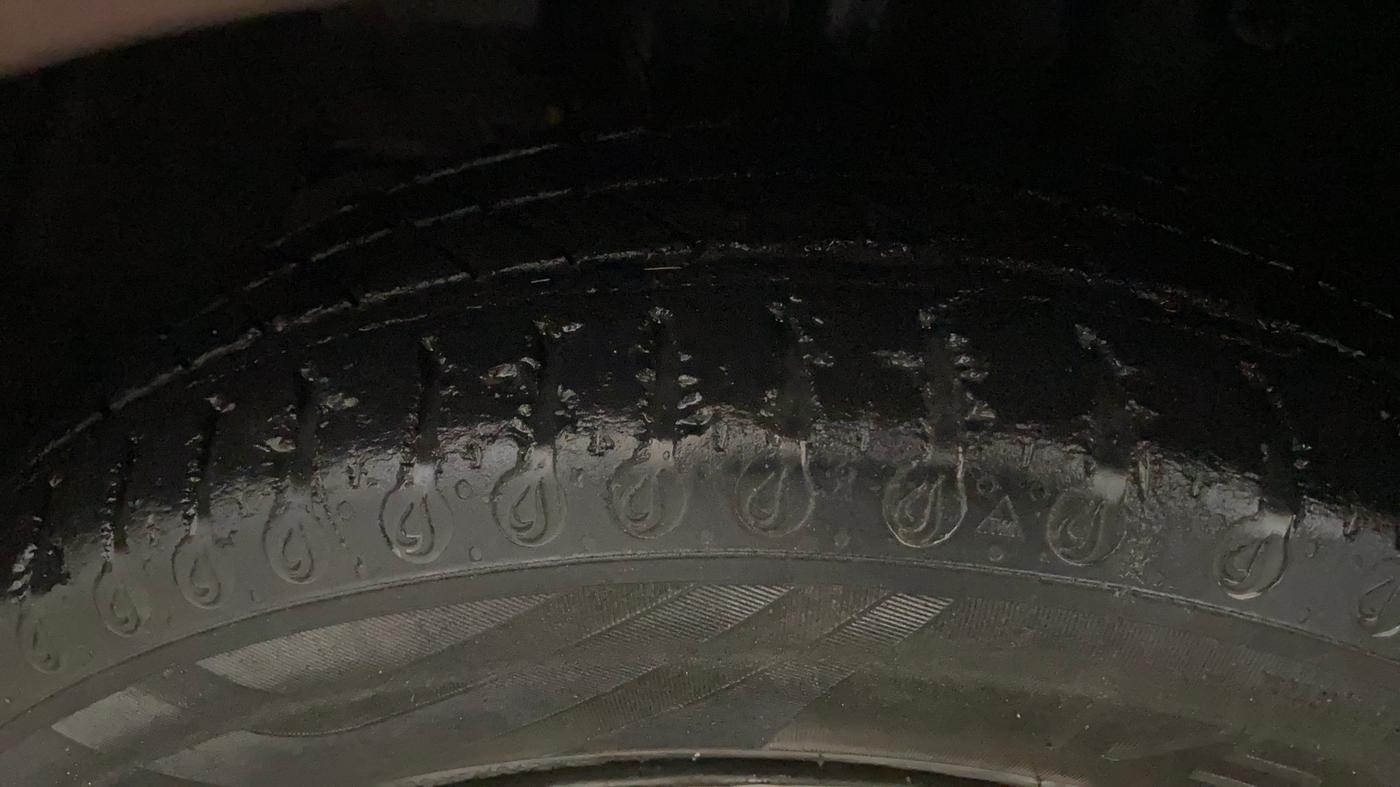 2021 Tata TIGOR XM PETROL, Petrol, Manual, 37,084 km, Left Front Tyre Tread