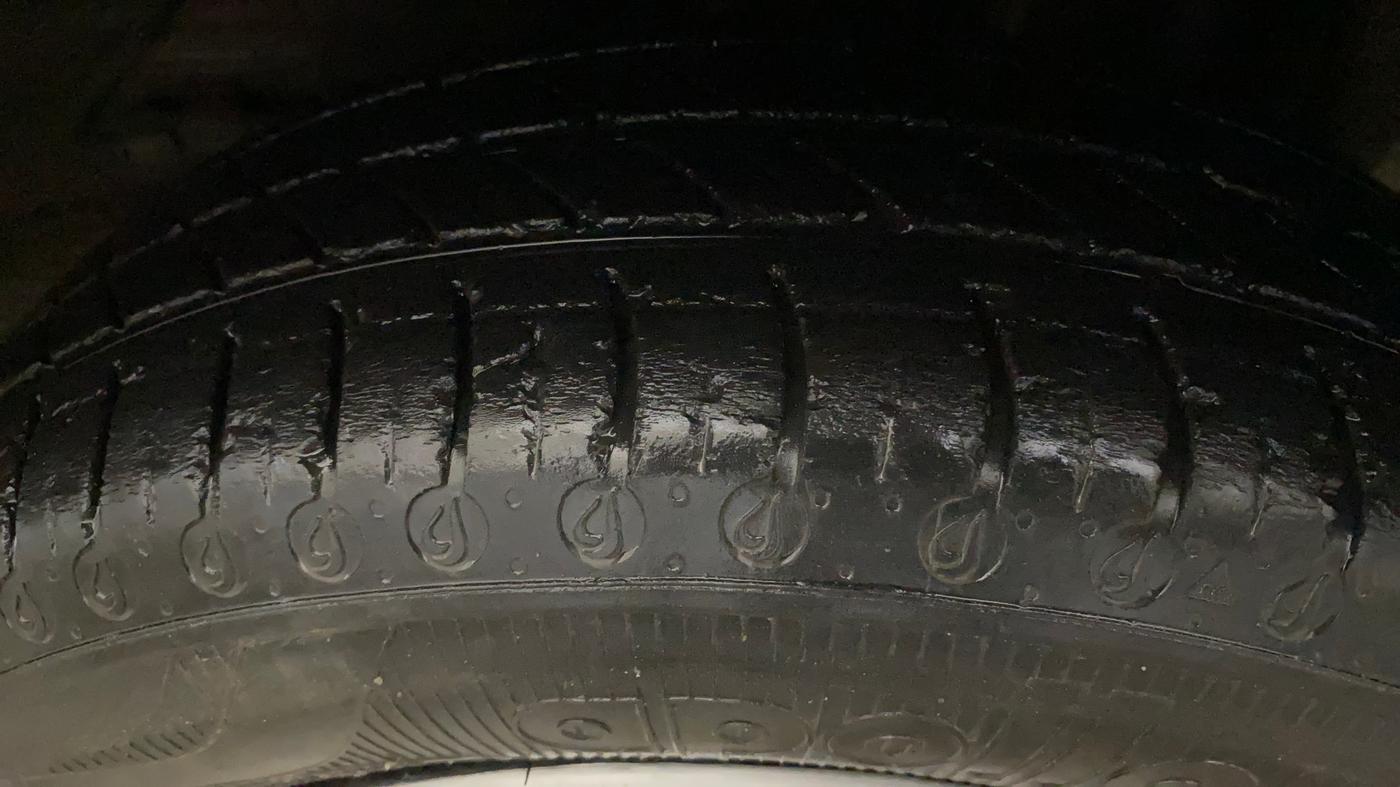 2021 Tata TIGOR XM PETROL, Petrol, Manual, 37,084 km, Left Rear Tyre Tread